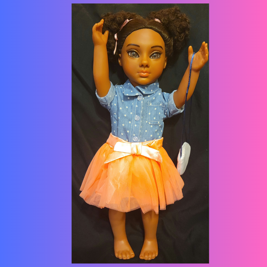 Blue Jean skirt set